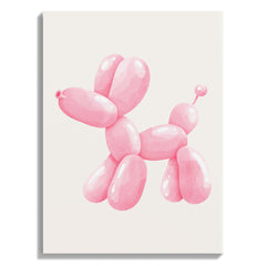 Pink Balloon Dog Pop Art