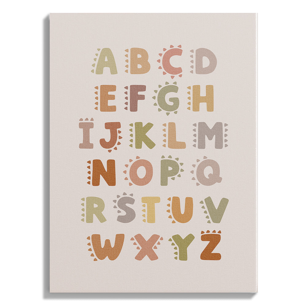 Playful Alphabet Wall Art
