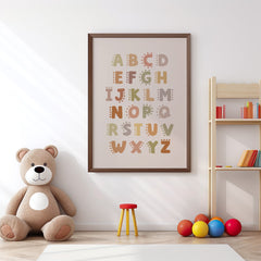 Playful Alphabet Wall Art