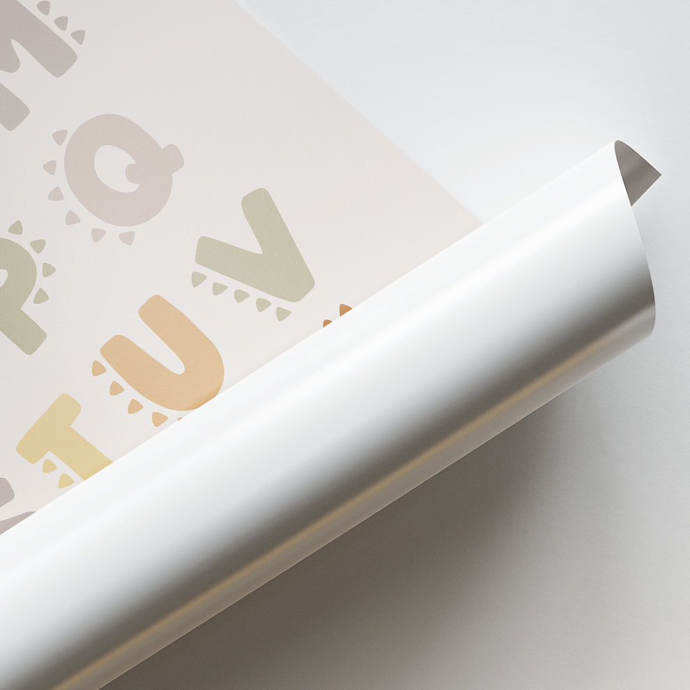 Playful Alphabet Wall Art