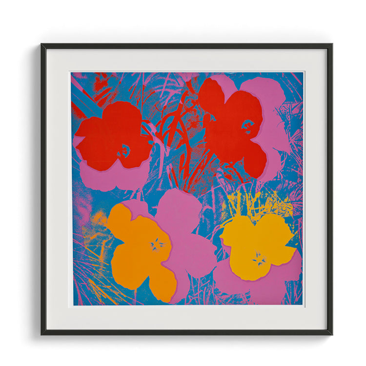 Pop Art Neon Flowers