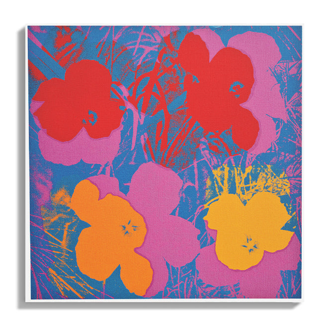 Pop Art Neon Flowers