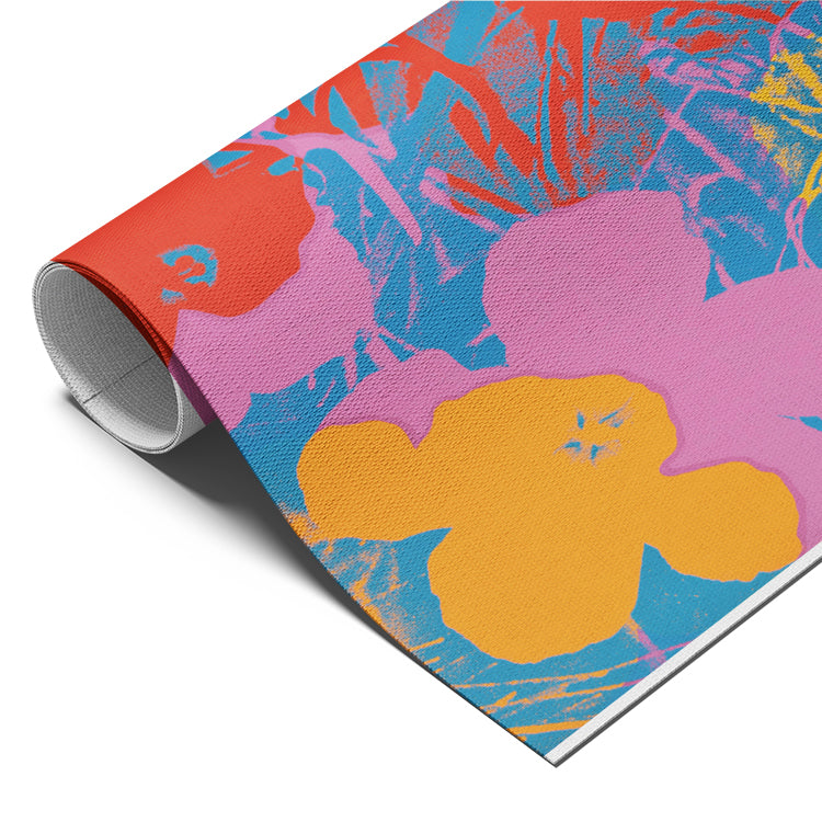 Pop Art Neon Flowers