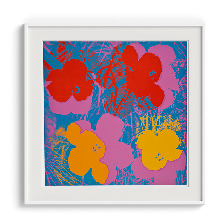 Pop Art Neon Flowers