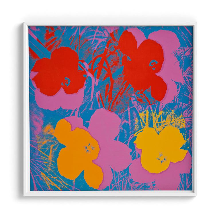 Pop Art Neon Flowers