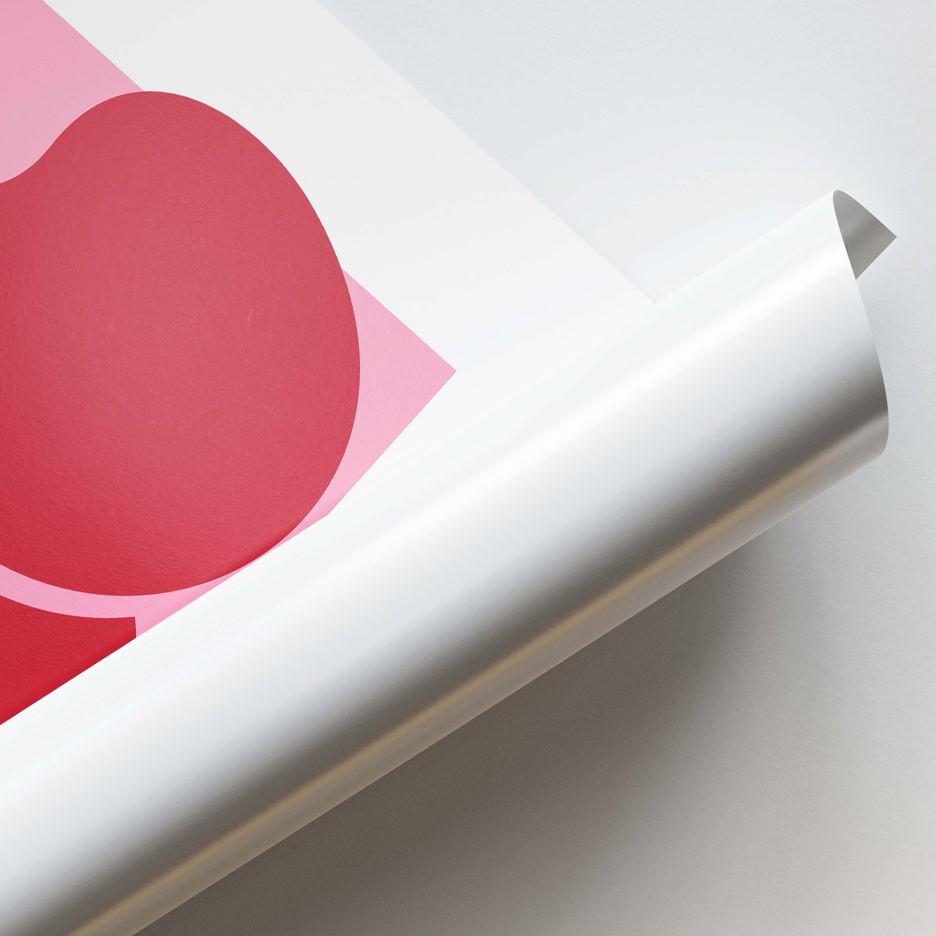 Pop Cherry Retro Fruit Poster