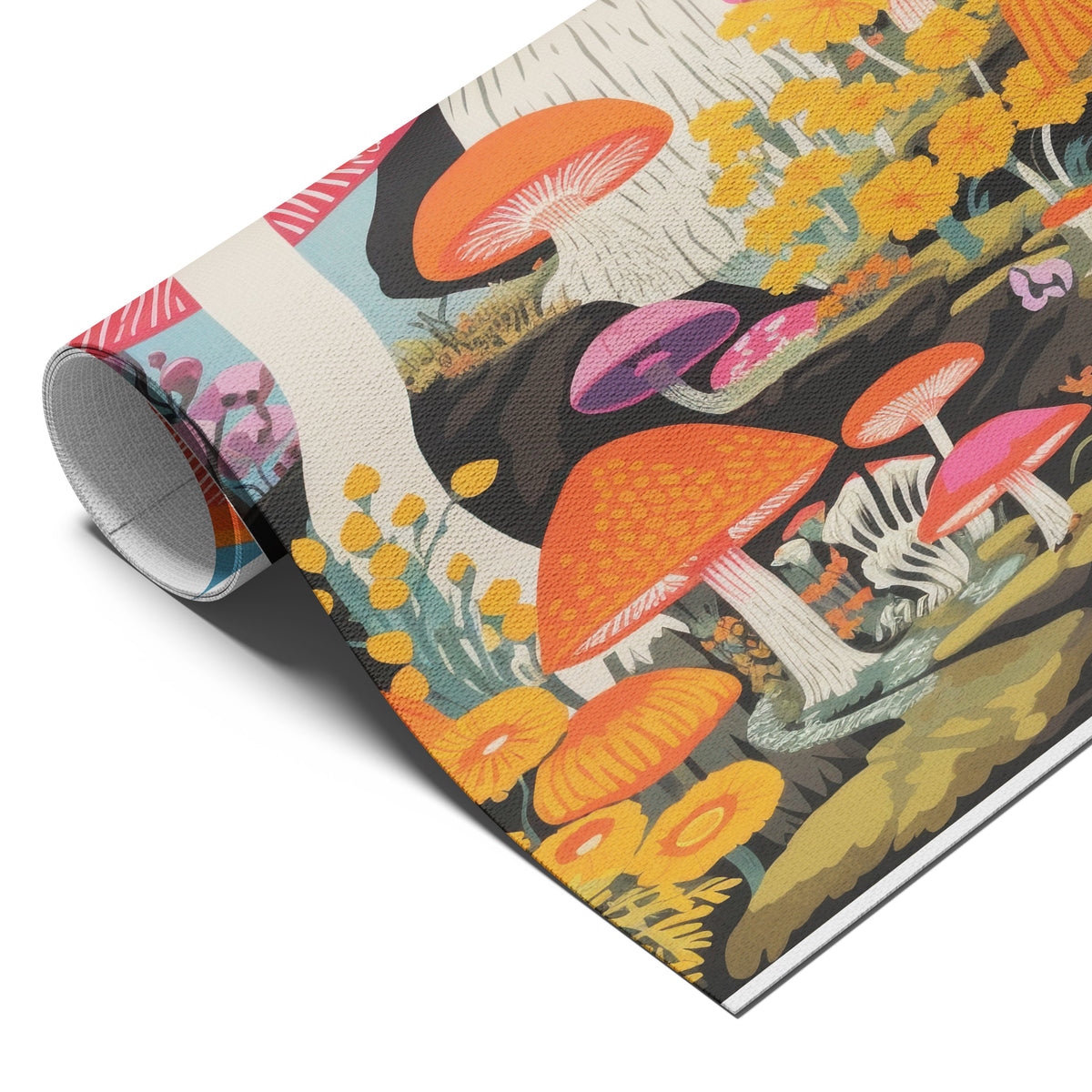 Psychedelic Fantasy Mushroom Garden