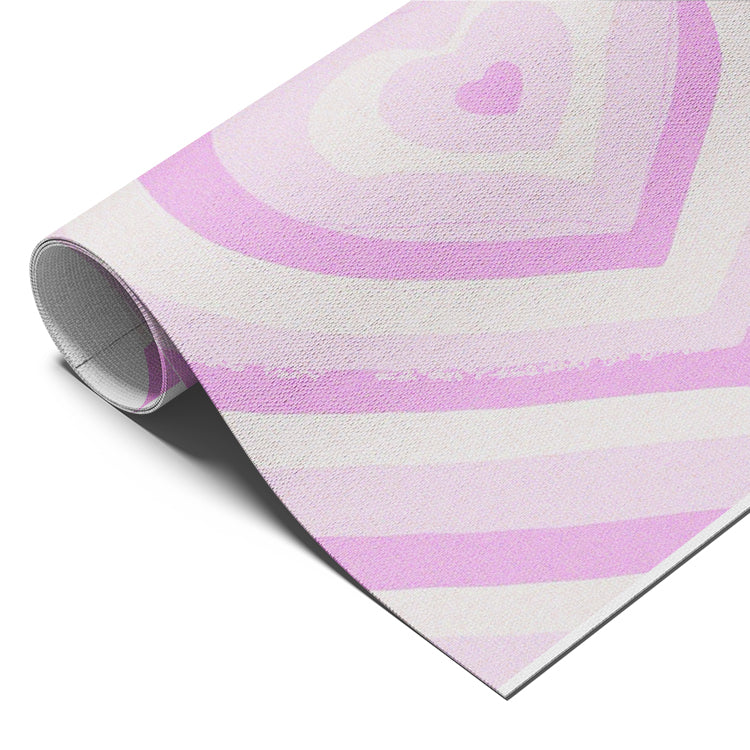 Radiating Heart Retro Pop Poster