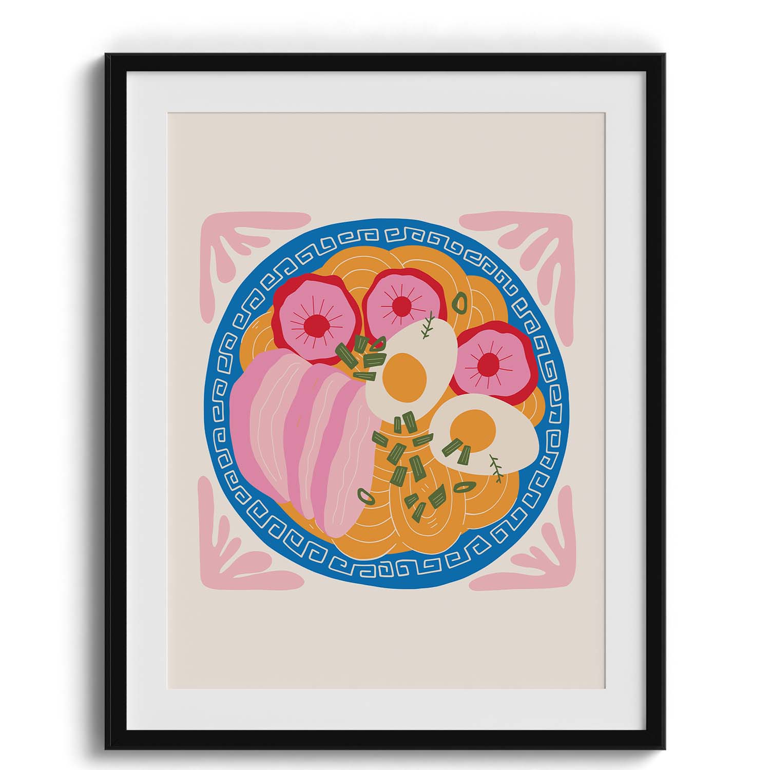 Ramen Bowl Delight Art Poster