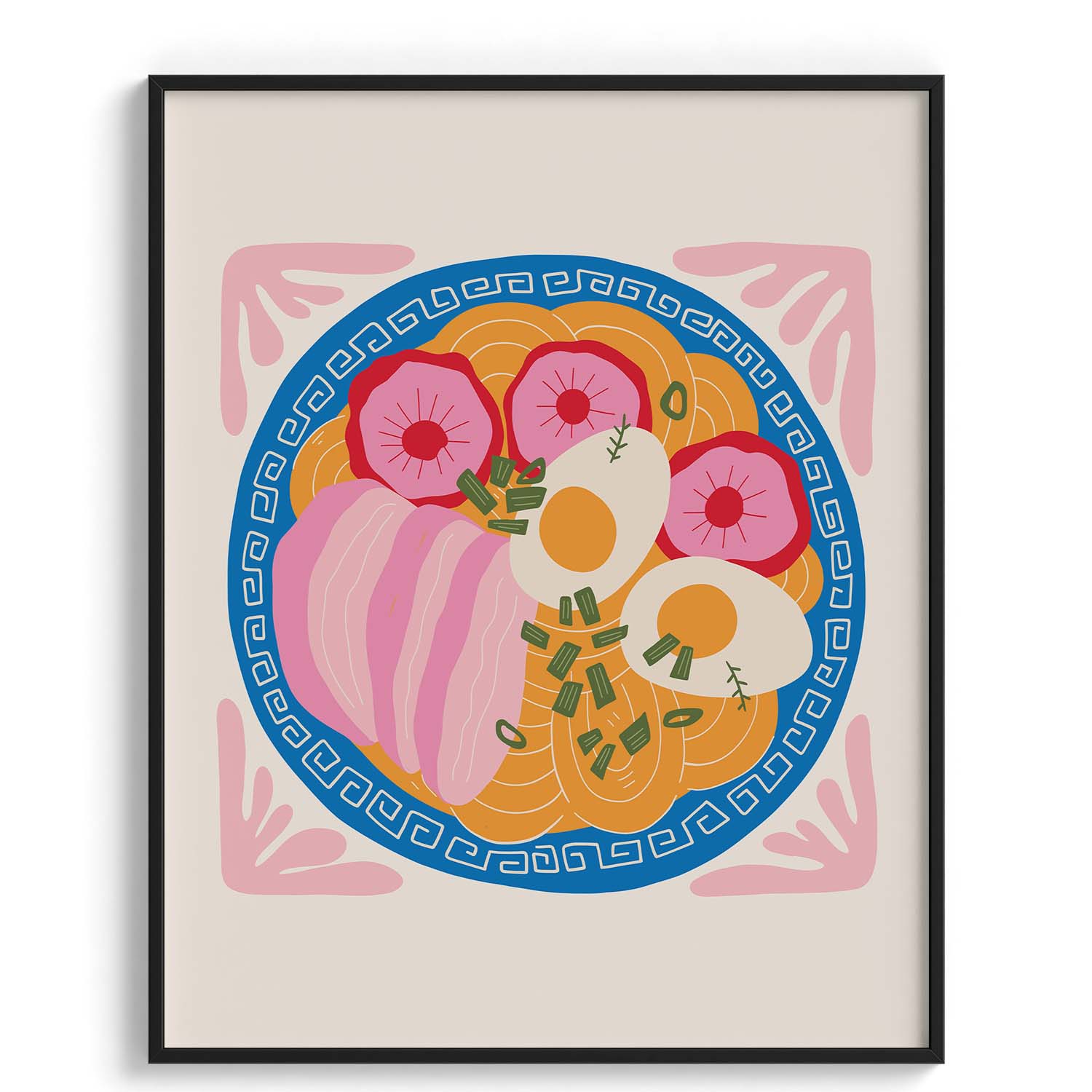 Ramen Bowl Delight Art Poster