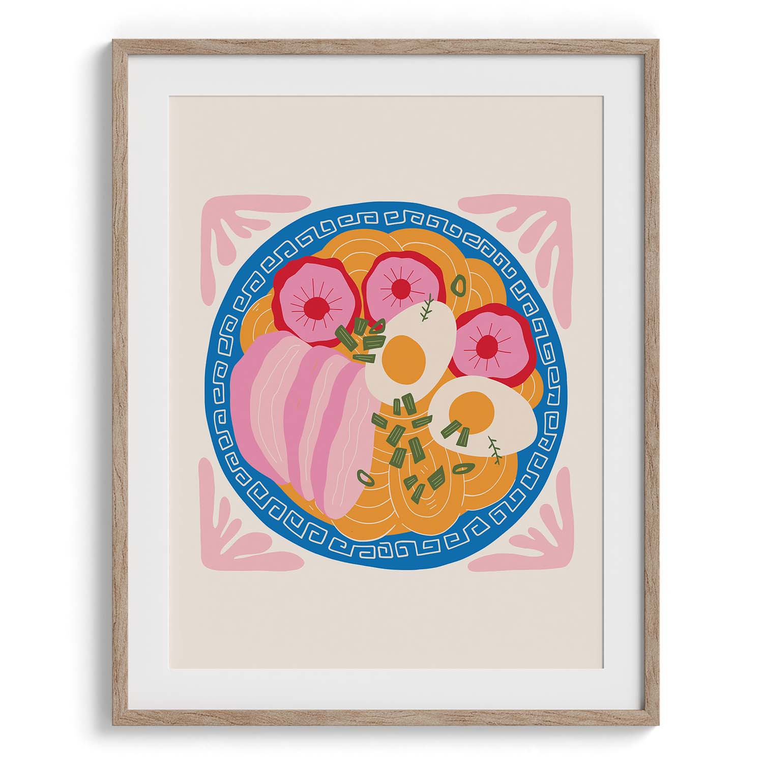 Ramen Bowl Delight Art Poster