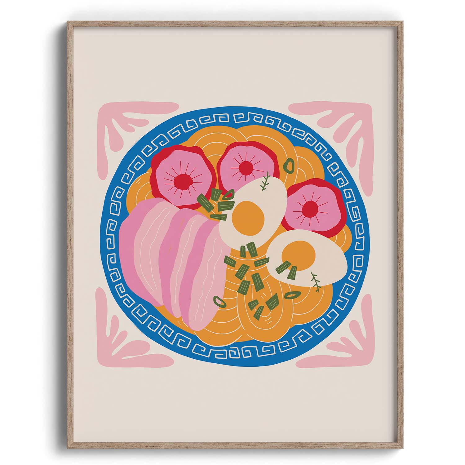 Ramen Bowl Delight Art Poster