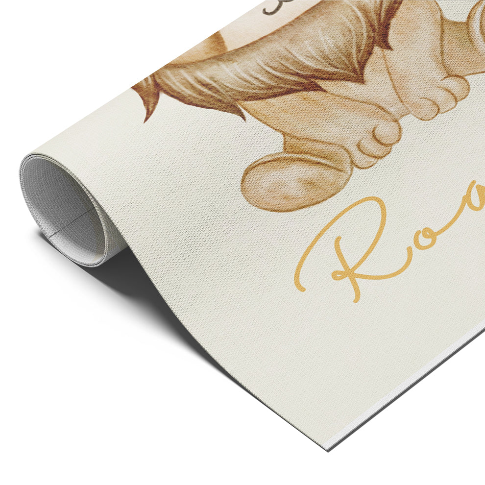 Roar! Little Lion Cub Print