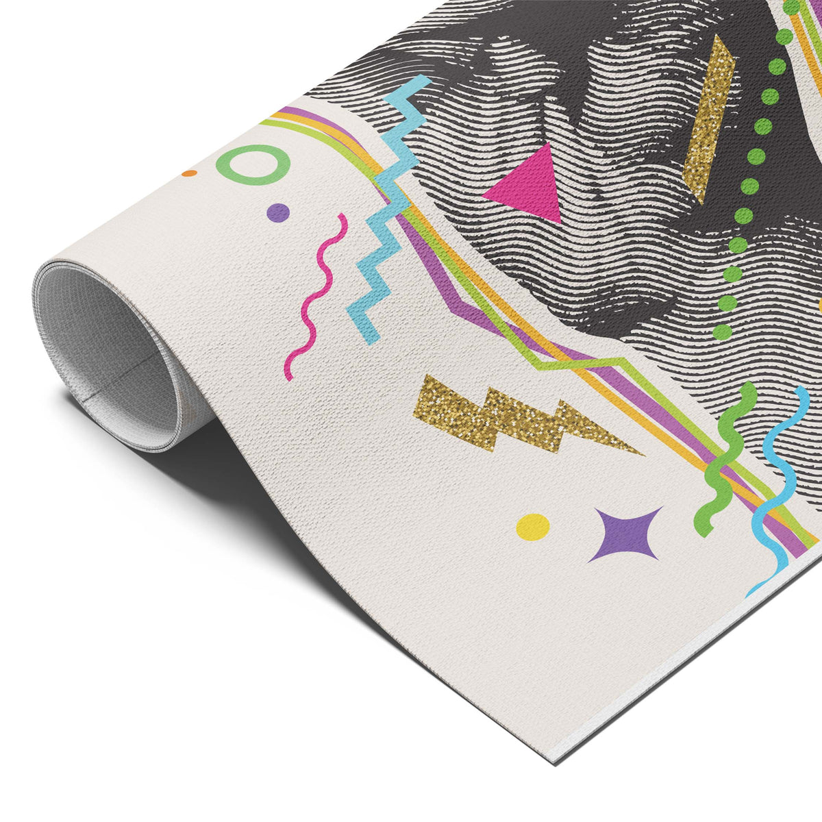 Rock On Pop Hand Gesture Art