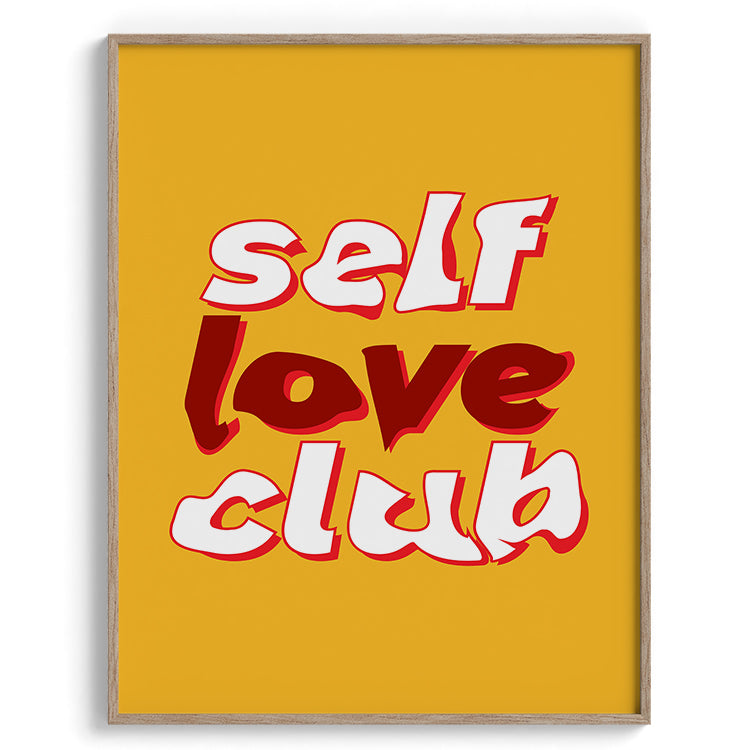 Self Love Club Bold Typography