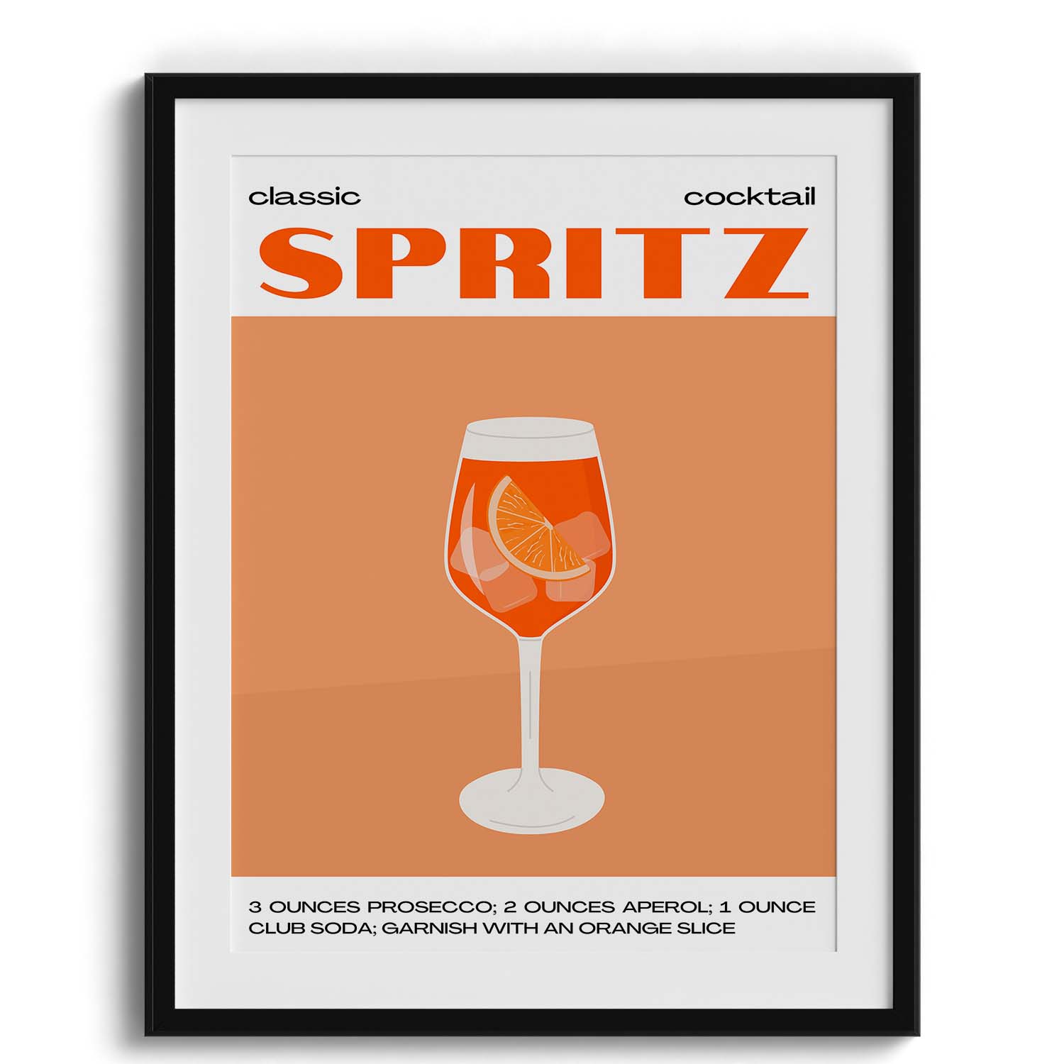 Spritz Cocktail Canvas Wall Prints
