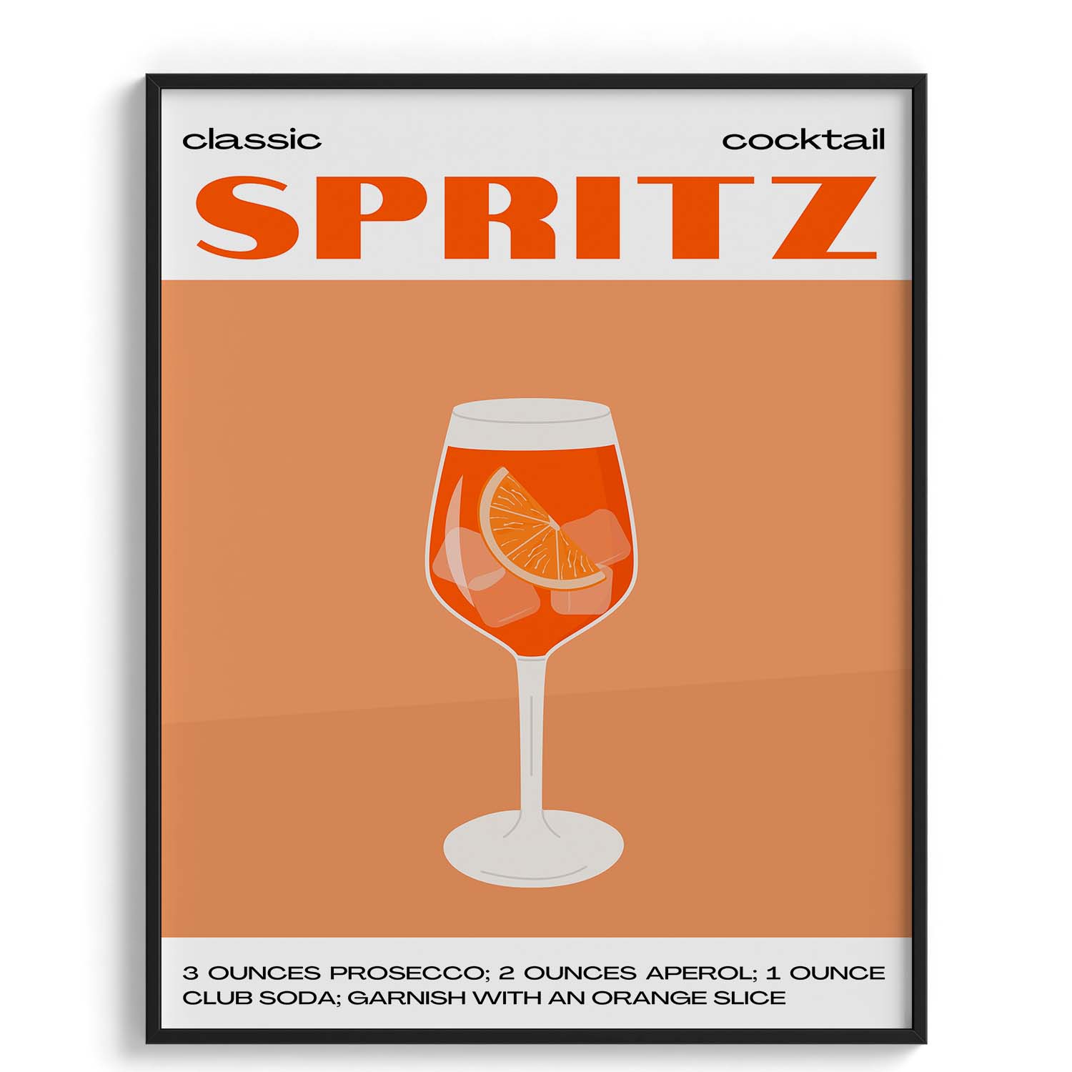 Spritz Cocktail Canvas Wall Prints