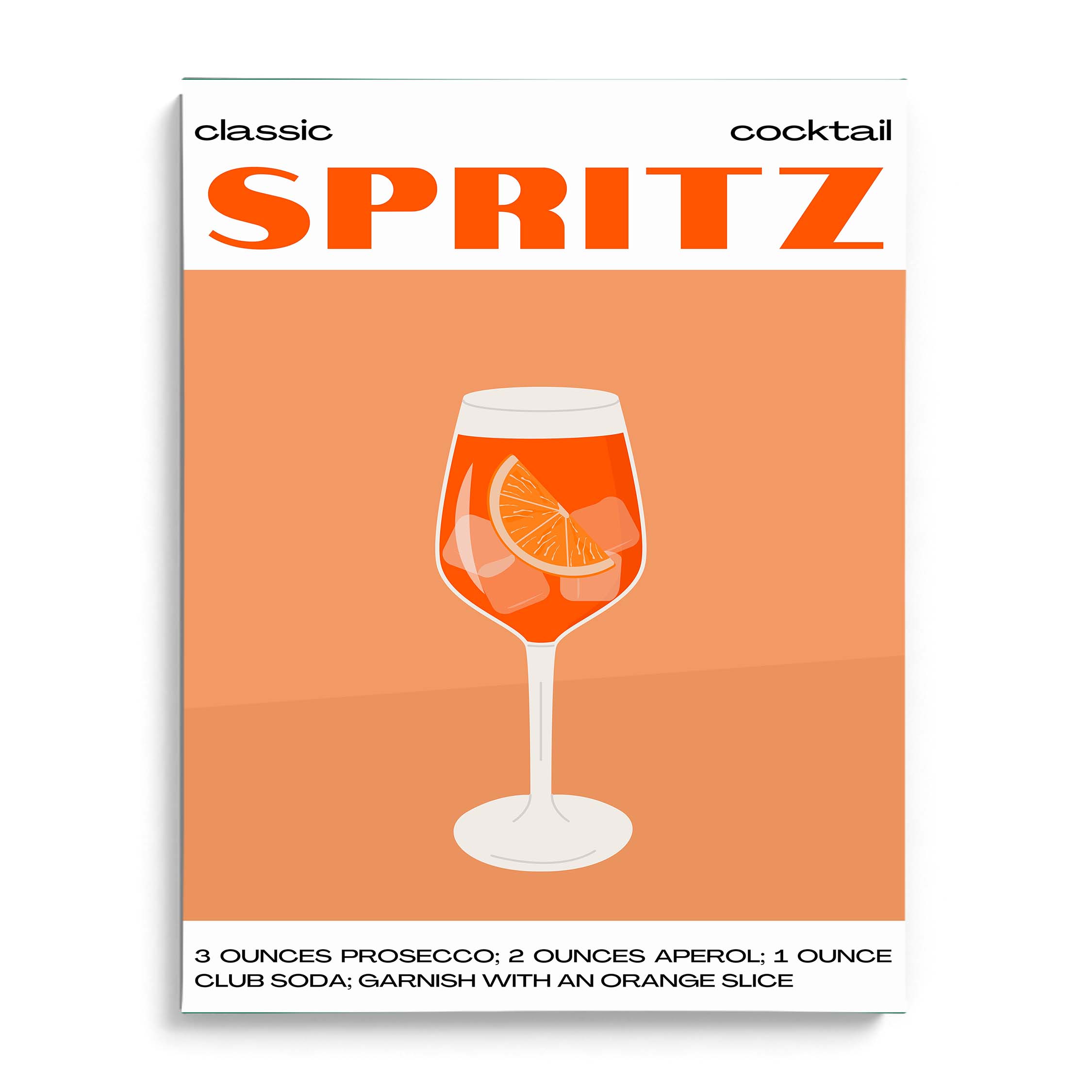 Spritz Cocktail Canvas Wall Prints