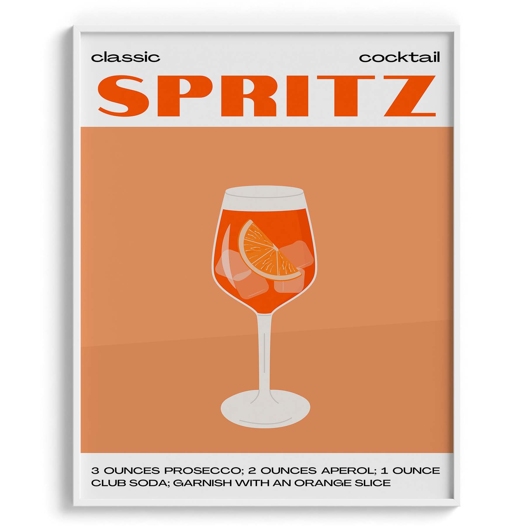 Spritz Cocktail Canvas Wall Prints