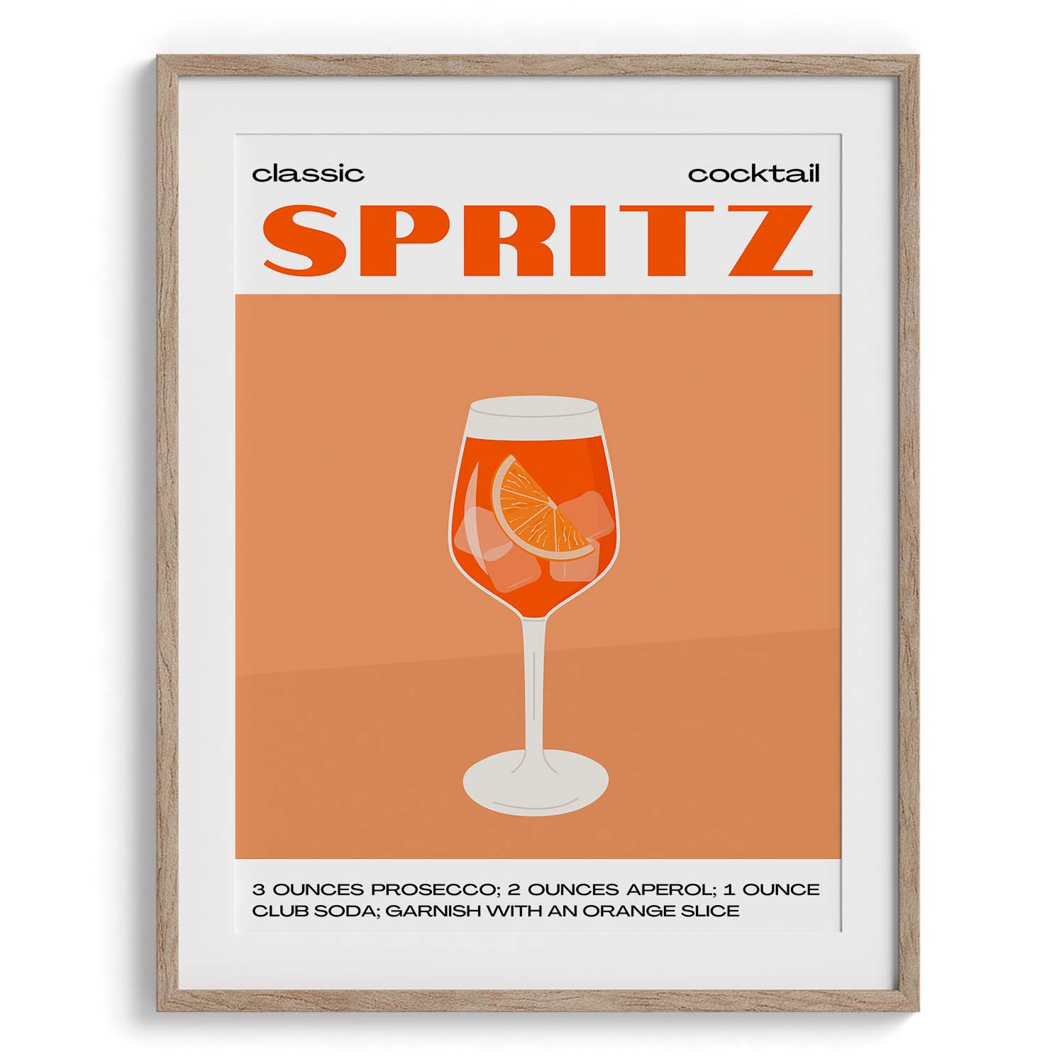 Spritz Cocktail Canvas Wall Prints