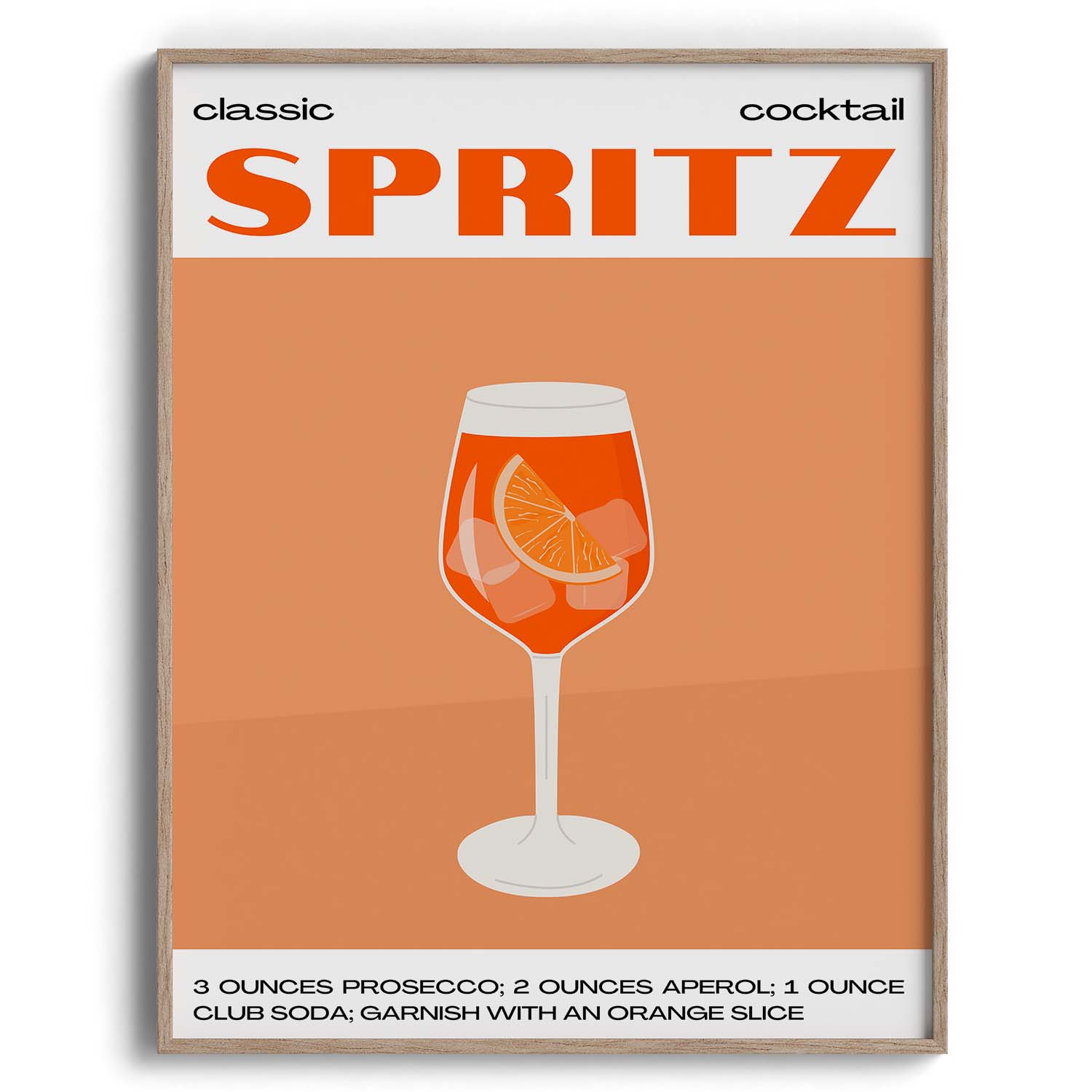 Spritz Cocktail Canvas Wall Prints