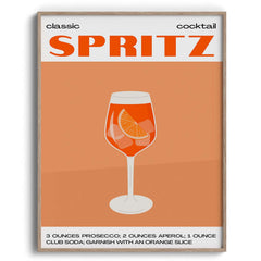 Spritz Cocktail Canvas Wall Prints