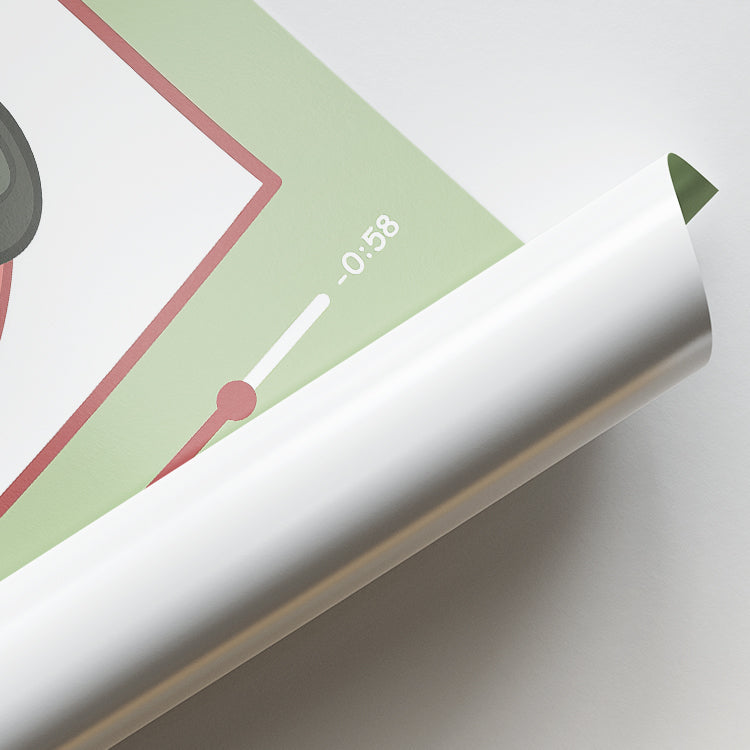 Strawberry Beats – Music Illustration