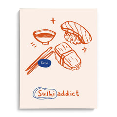 Sushi Addict Wall Art Frames