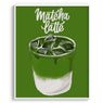 Matcha Latte Refresh Framed Art For Wall