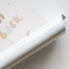 To the Moon and Back Nursery Print