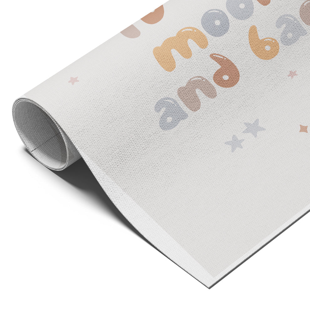 To the Moon and Back Nursery Print