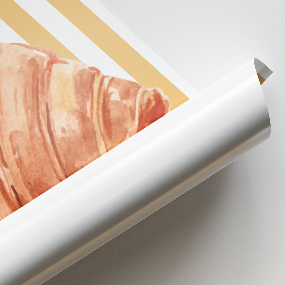 Un Croissant S Il Vous Plait Wall Art Painting