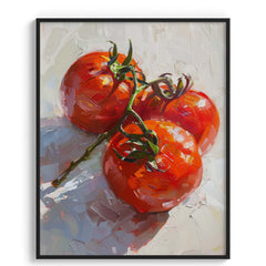 Vine Ripened Tomatoes Framed Art For Wall