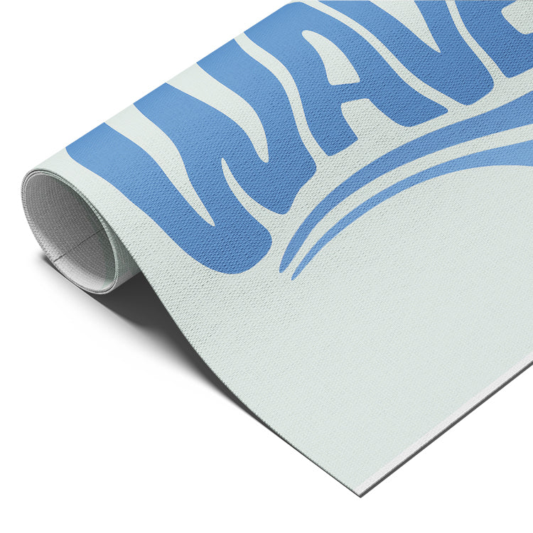 Wave Retro Typography Poster