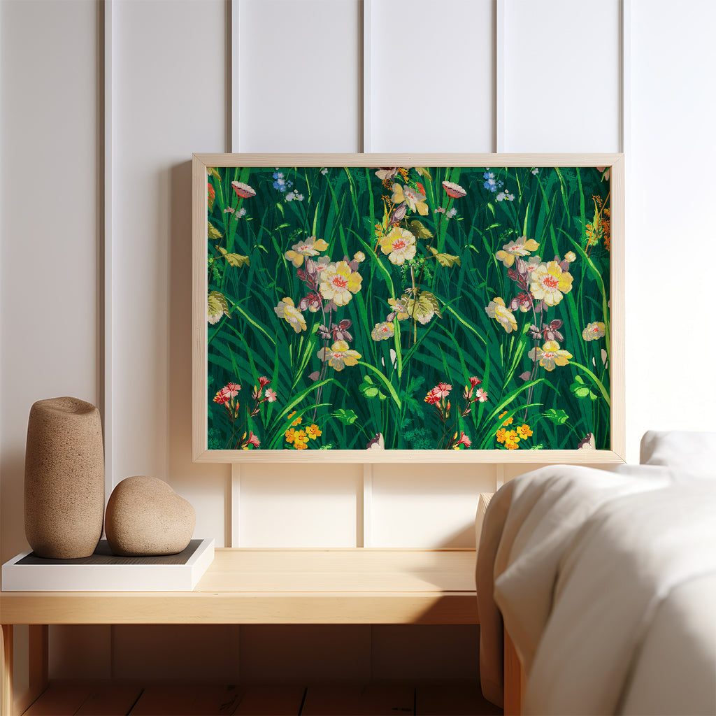 Wild Meadow Botanical Pattern
