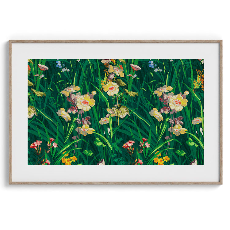 Wild Meadow Botanical Pattern