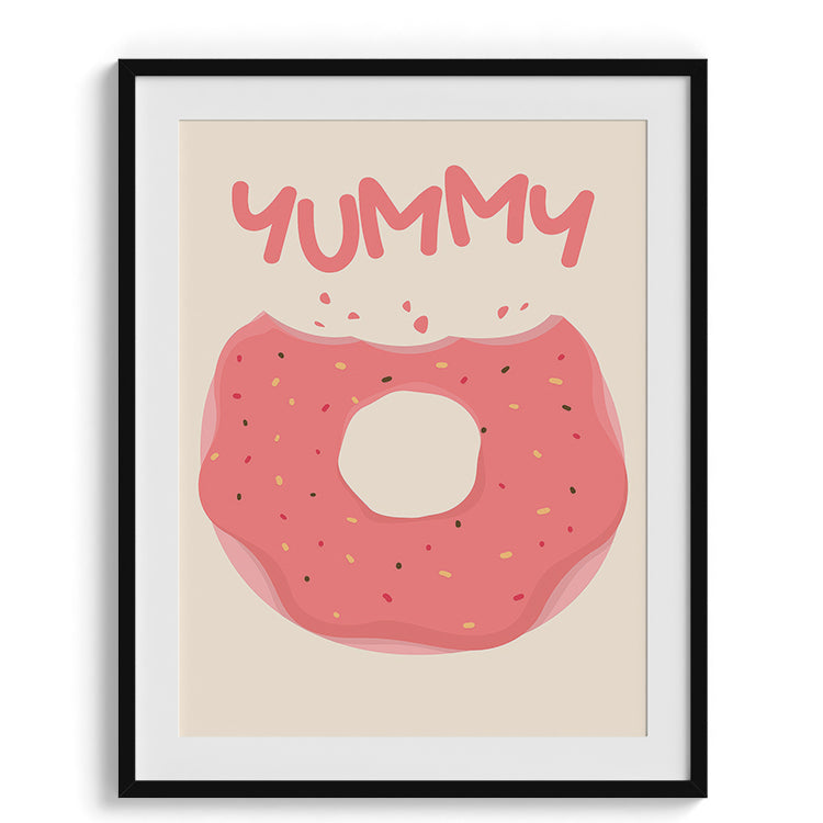 Yummy Donut Fun Illustration