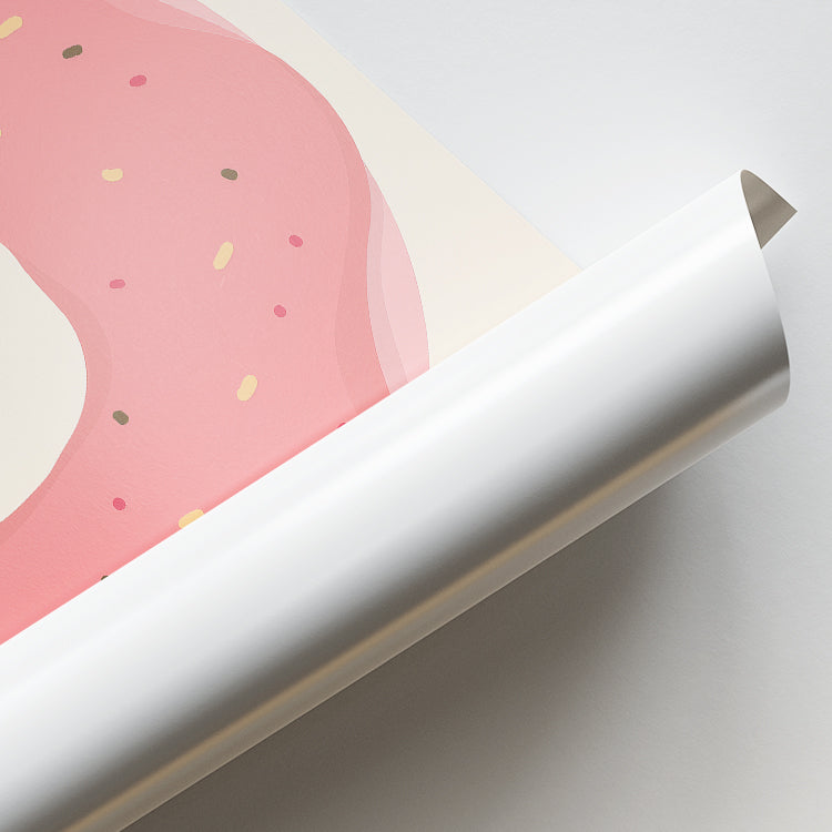 Yummy Donut Fun Illustration