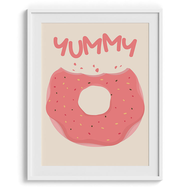 Yummy Donut Fun Illustration